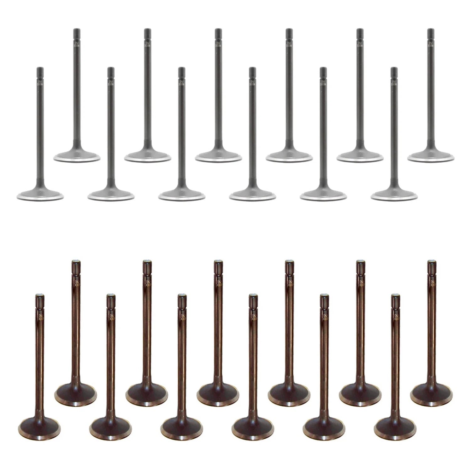 Set of 24 Intake & Exhaust Valves Kit for Enclave Equinox Malibu 3.6 V6