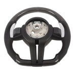 Carbon Fiber Steering Wheel for BMW F20 F21 F30 F32 F80 F82 F87 M2 M3 M4 (2012–2020)