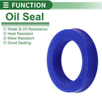 Set of 5 Oil Seal Rotary Shaft Seal 42x62x12mm High Pressure for Various Models