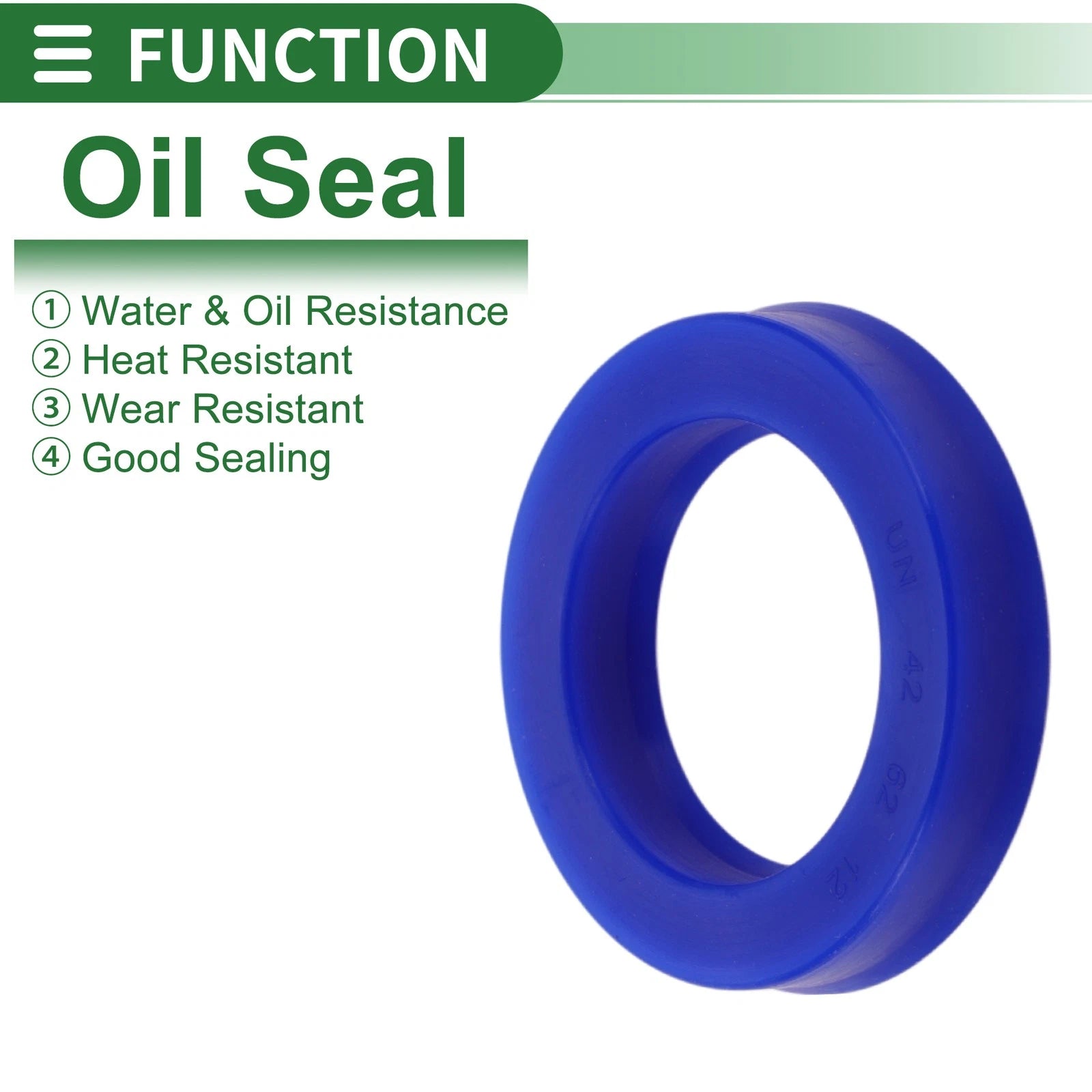 Set of 5 Oil Seal Rotary Shaft Seal 42x62x12mm High Pressure for Various Models