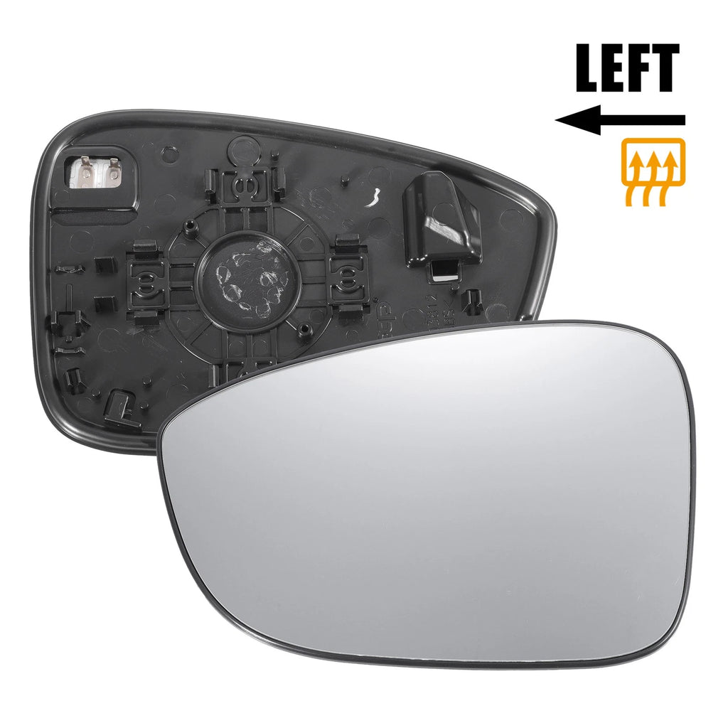 Left Side Heated White Mirror Glass for Honda Accord (2018–2022)