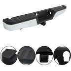 Chrome Steel Rear Step Bumper Assembly w/ Max Tow for Ford F-150 (2015–2020)