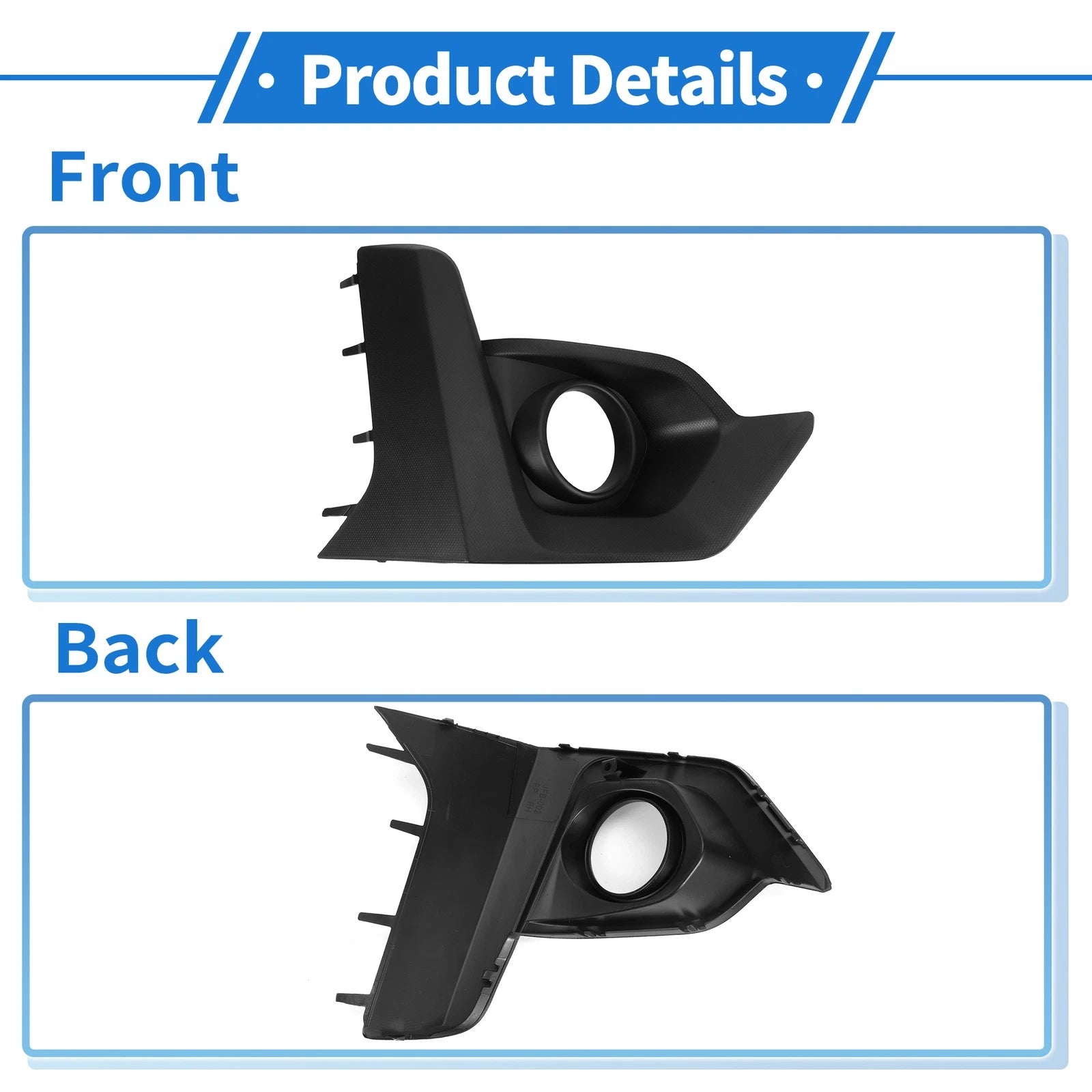 Front Right Fog Light Grill for Subaru Crosstrek (2021–2022) No.57731FL860 ABS