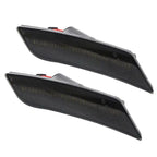 Black LED Bumper Side Marker Light for Cadillac ATS (2013–2014) XT5 (2017–up)