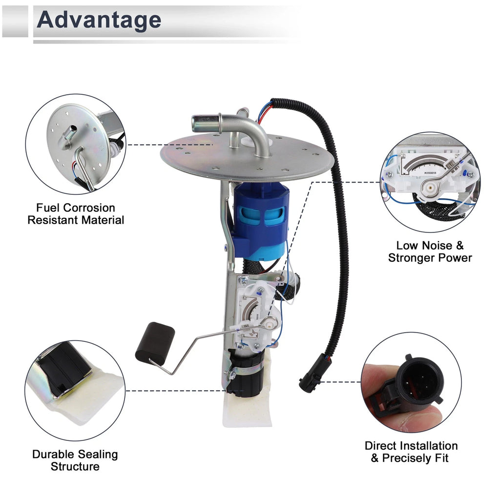 Fuel Pump Assembly for Ford E-150 E-250 (2004–2008) 4.6L 5.4L No. 5C2Z9H307A