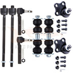 Set of 8 Front Lower Ball Joints and Sway Bar Tie Rods for Chevrolet Malibu (1997–1998)