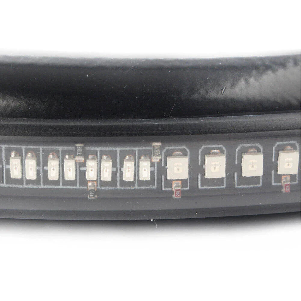 Stainless Steel Rear Seat Hoop Frame w/ LED Turn Signals for Honda CB250, CB600