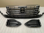 Set of 2 Front Grills & Fog Covers for VW Passat (2020–2022)