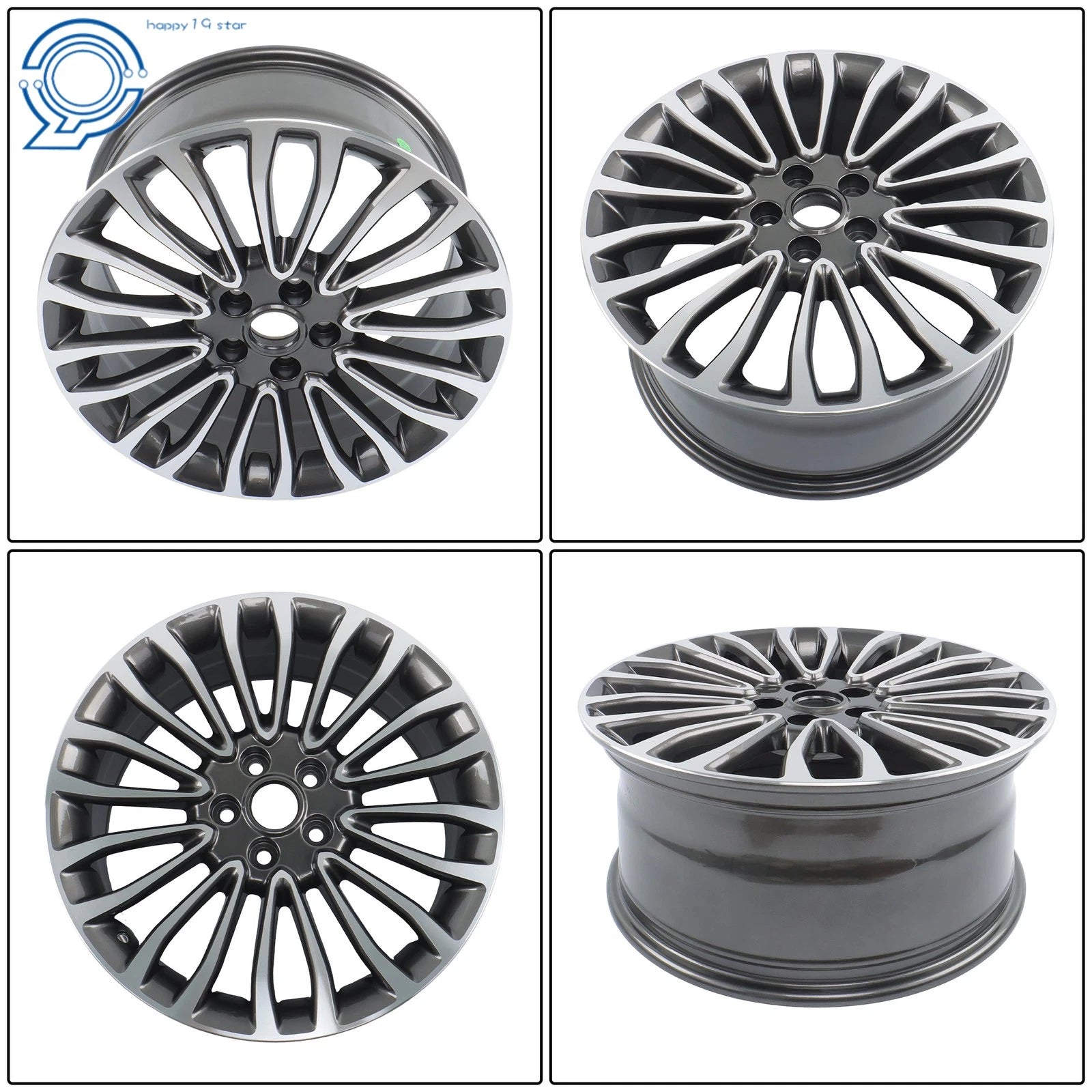 18" Machined Grey Wheel for Ford Fusion (2017-2018)