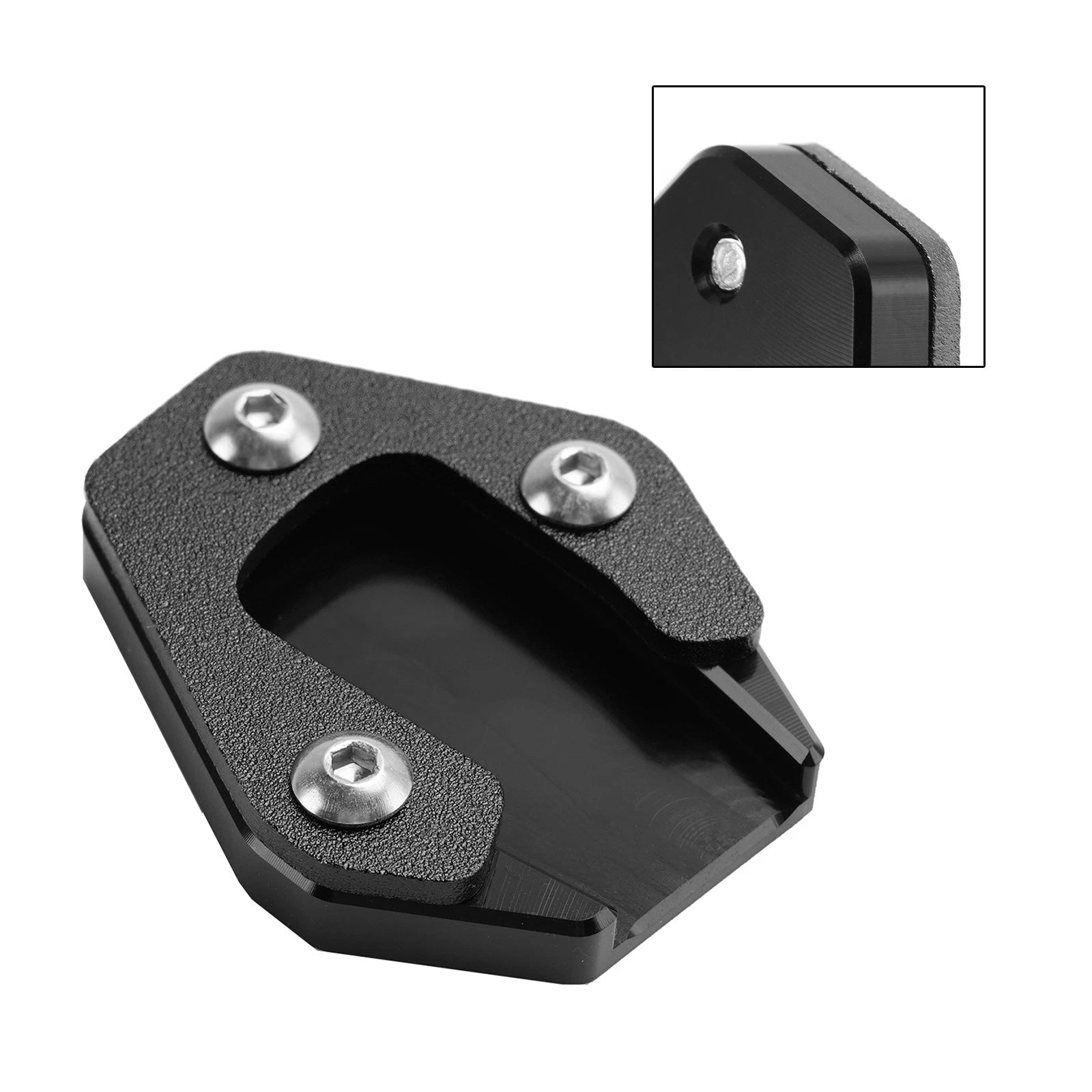 Kickstand Enlarger Plate Pad for Honda Grom 125 MSX125 (2013–2024), Monkey 125 (2018–2026)