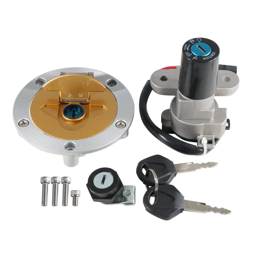 Ignition Key Switch & Fuel Tank Cap Lock Set for Ducati Hypermotard 796 (2010–2012)