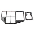 RHD Headlight Lamp Switch Button Trim Frame for Toyota Prius (2012–2015) Pair