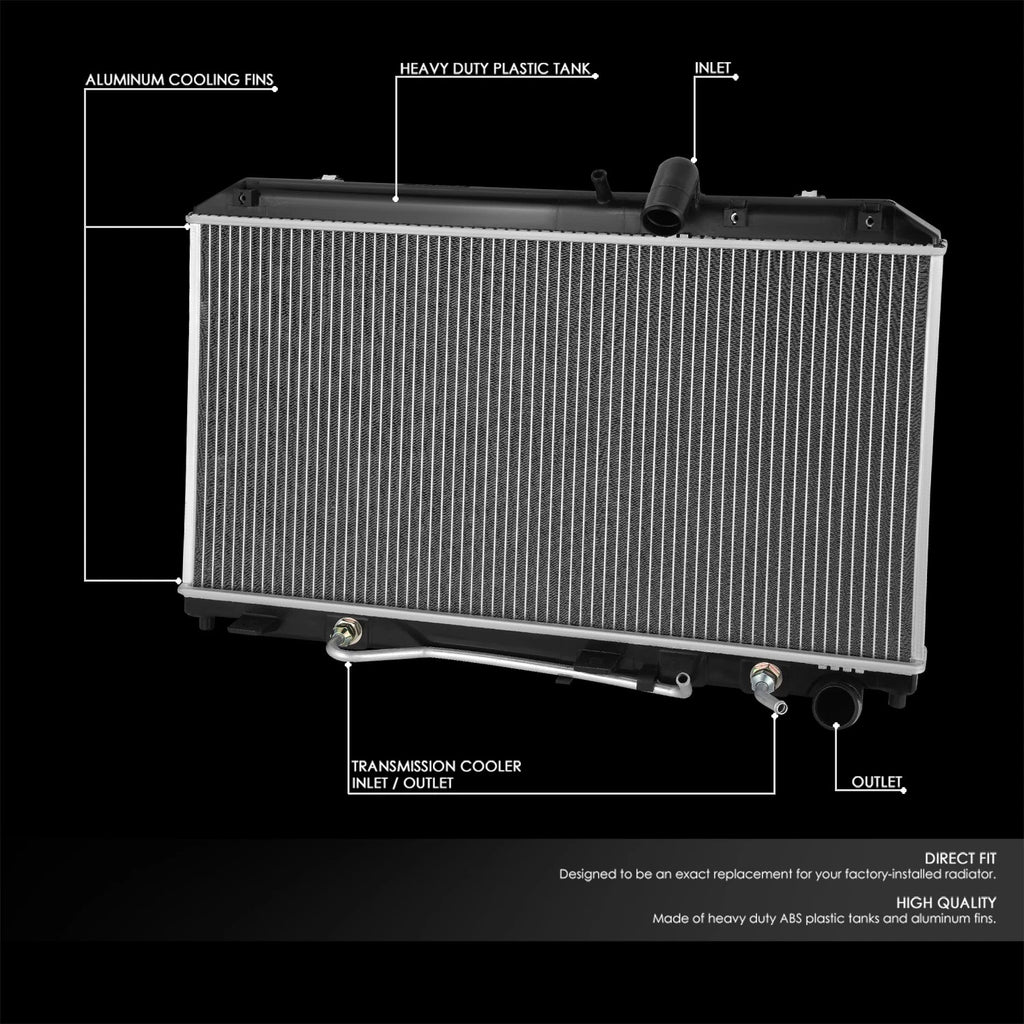 Aluminum Replacement Radiator for Mazda RX-8 (2009–2011) DPI 13102