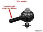 SuperATV Heavy Duty Tie Rod Kit for Polaris RZR XP 1000 (2014–2018)
