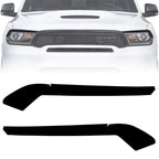 Car Headlight Smoke Vinyl Tint Overlays for Dodge Durango (2014-2021)