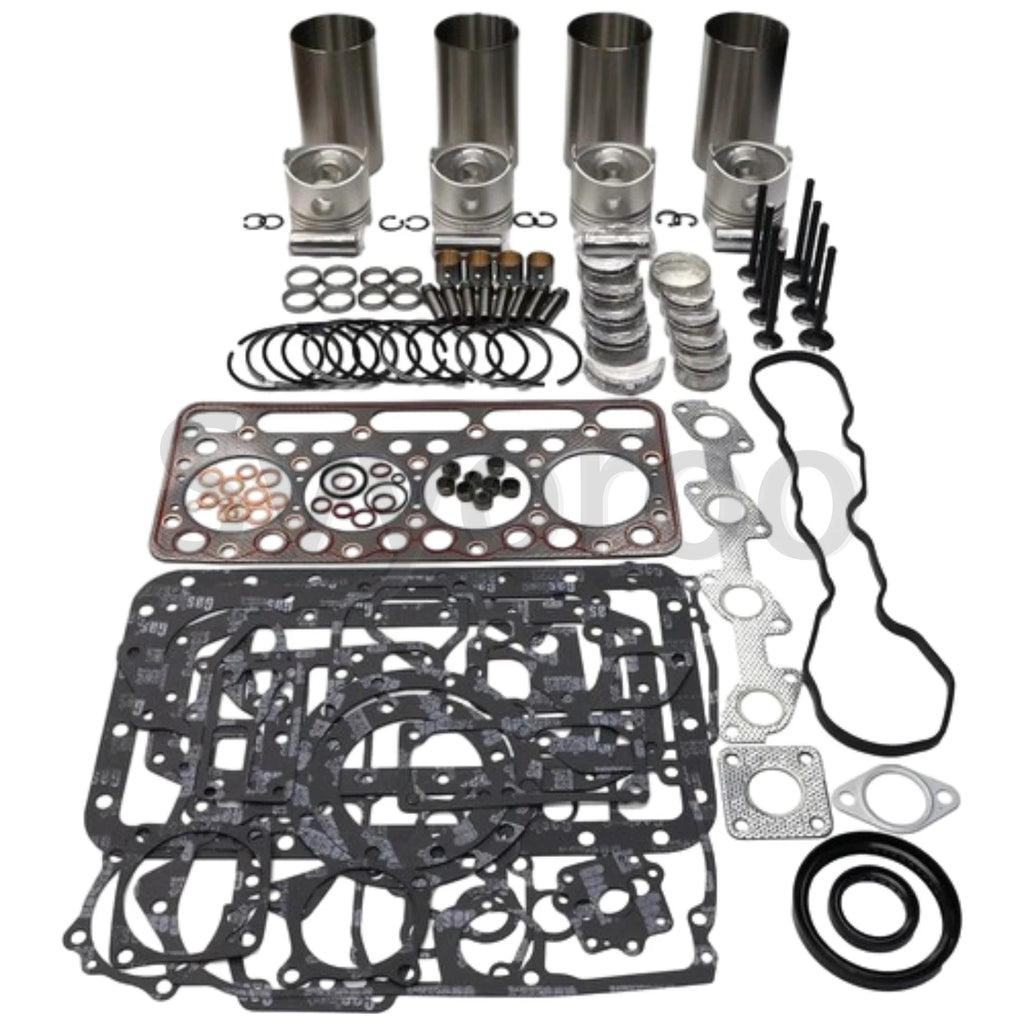 Engine Overhaul Rebuild Kit for Kubota V2203L (334, 341, L4350DT, KX121-2)