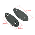 CNC Titanium Mirror Block Off Plates for Kawasaki Ninja 250 300 400 650 (2013–2022)