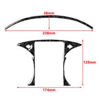 Marbling Speedometer Panel Cover Trim for Benz C GLC Class (2015-2021)