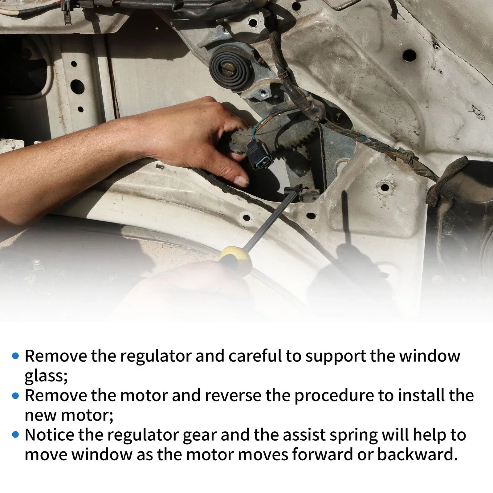 Power Window Regulator Lift Motor for BMW 528i 535d 535i 550i