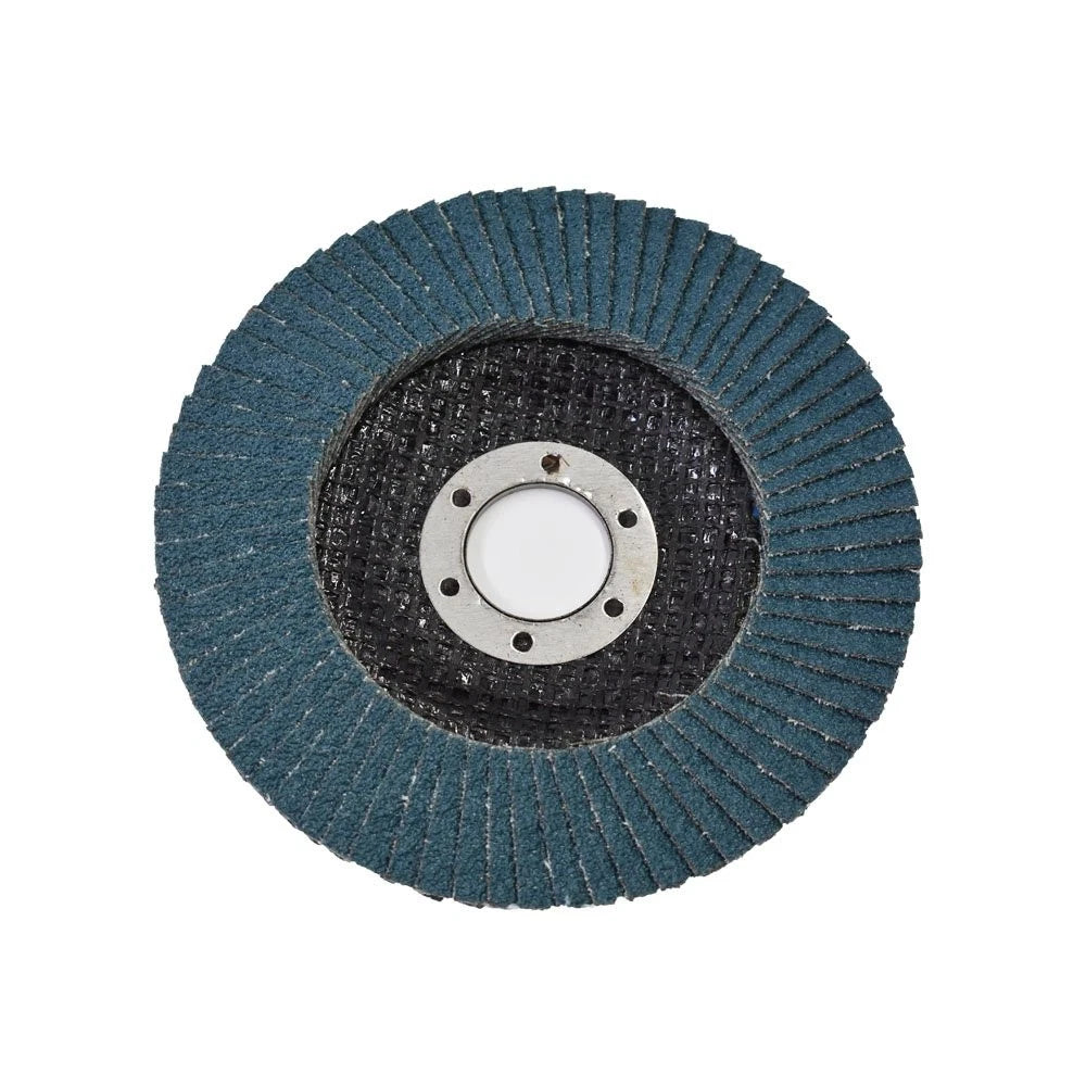Set of 10 Zirconia Flap Discs 4-1/2" x 7/8" 40 Grit