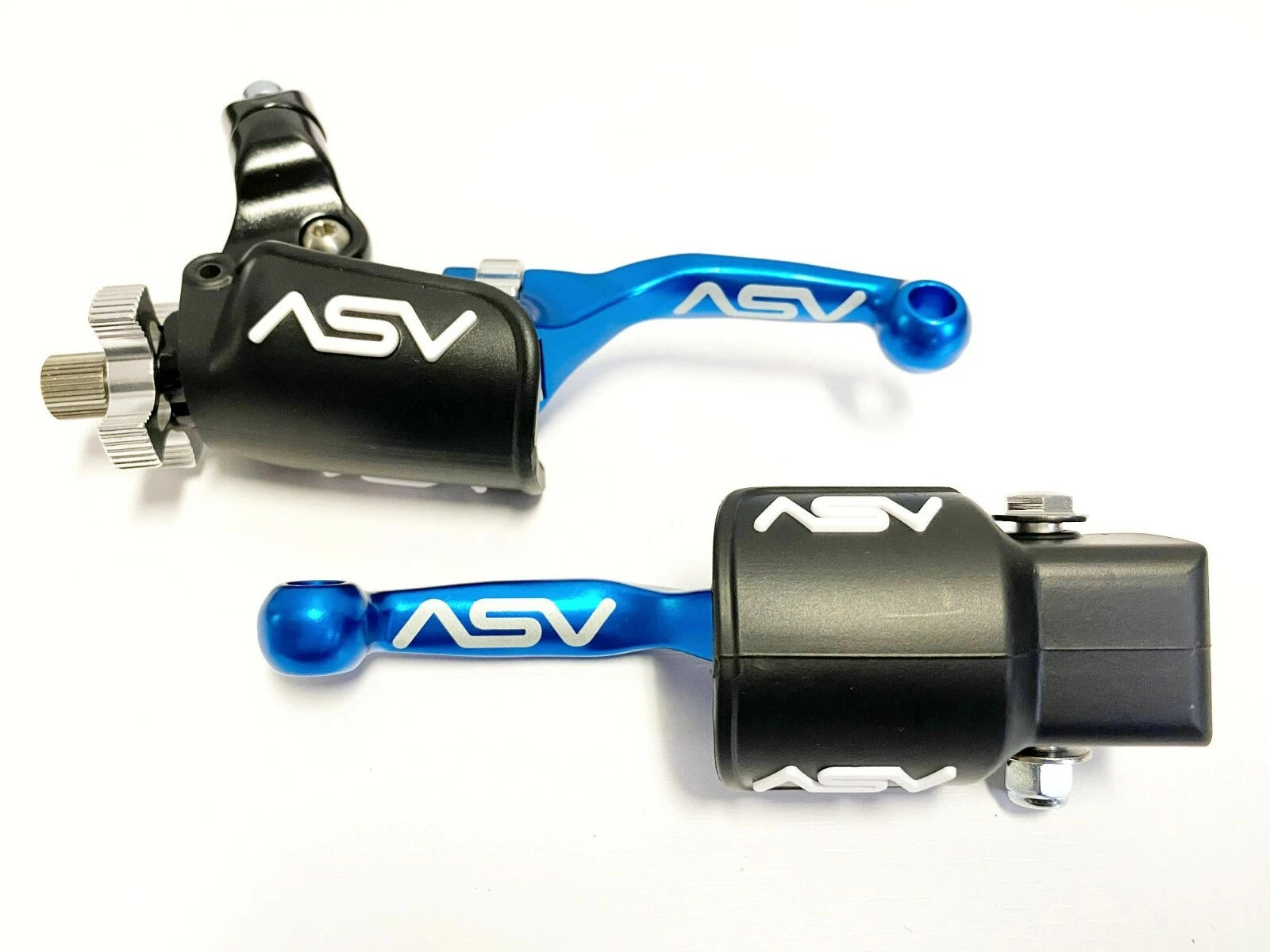 Set of 2 ASV F4 Shorty Front Brake Clutch Perch Levers for YFZ 450 (2007–Present)
