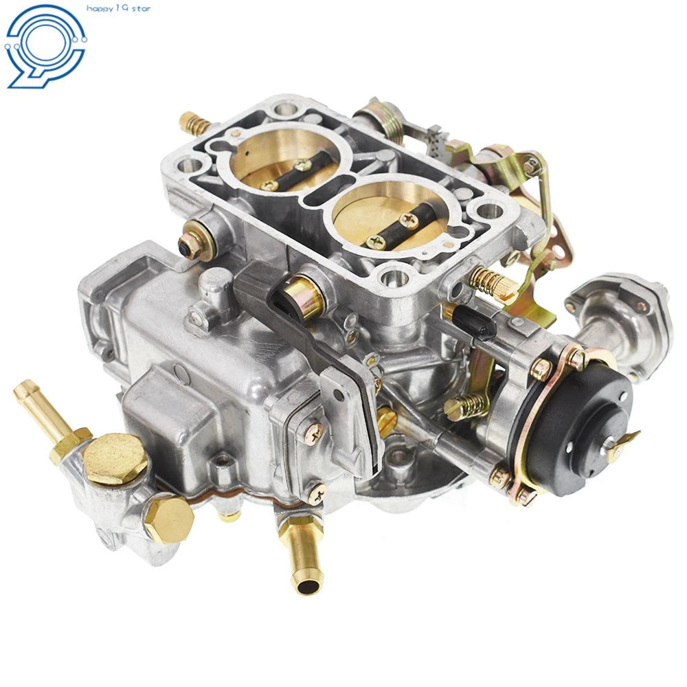 2X 38mm 2 Barrel Carburetor for Fiat Renault Ford VW Dodge Toyota Jeep