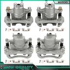 Set of 4 Front Rear Brake Calipers for Toyota Camry (2005–2006)