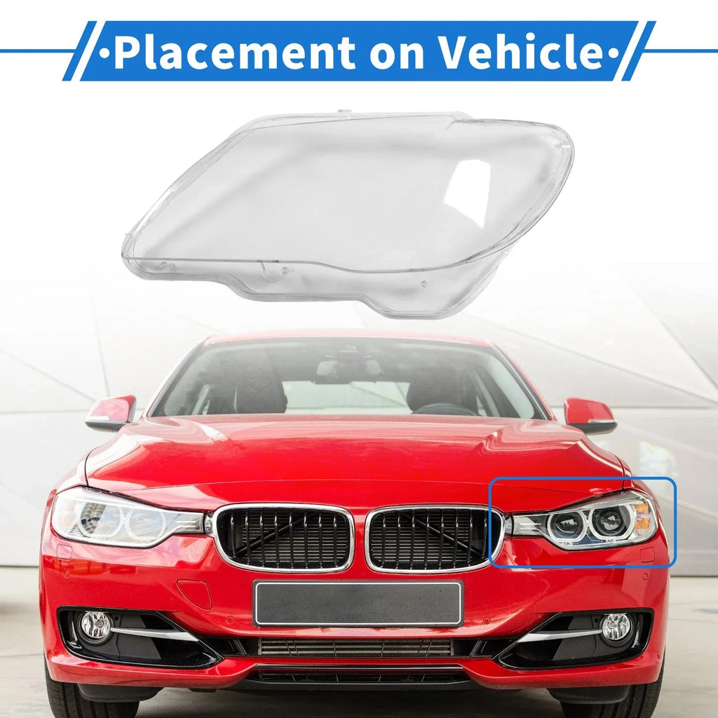 1 Pc Front Left Headlight Lens Cover for BMW 7 Series E65 (2002-2008)
