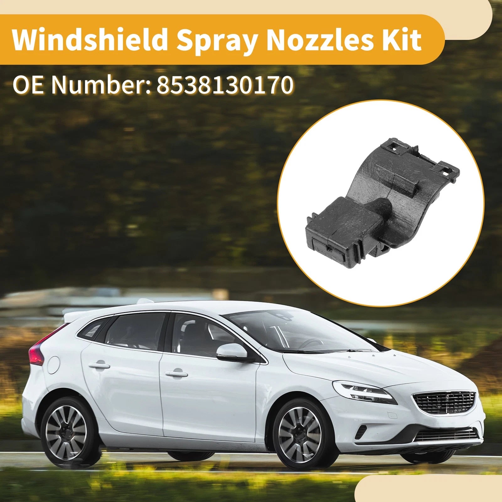 Windshield Washer Nozzle Kit for Toyota RAV4 (2005–2012) No. 85381-30170