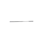 Set of 2 Door Moldings for Rear Driver & Passenger Side