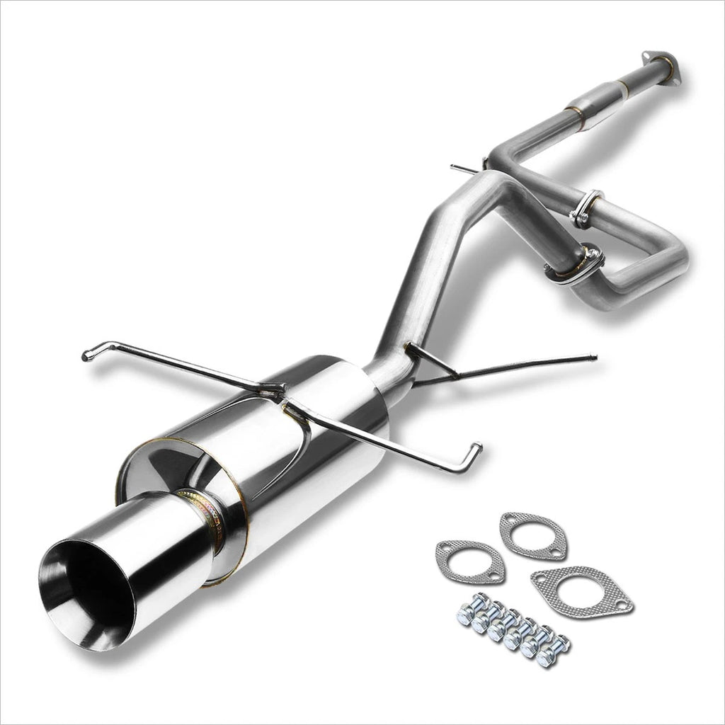 4" Rolled Muffler Tip Catback Exhaust System for Nissan Maxima A33 (2000–2003)