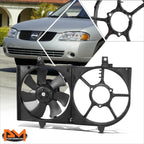 Radiator Cooling Fan Assembly for Nissan Sentra XE (2000–2001)