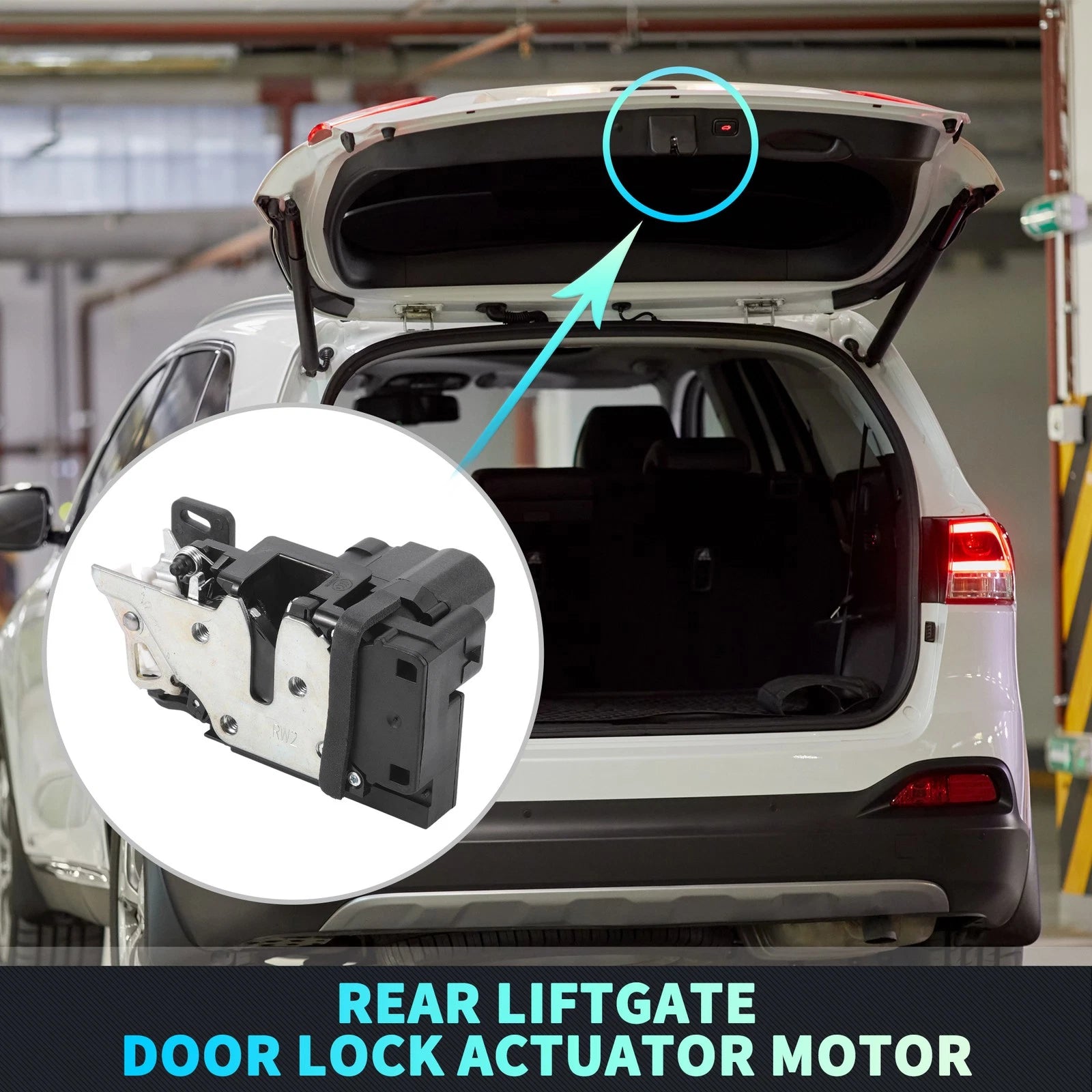 Rear Liftgate Door Lock Actuator Motor for Ford Freestyle (2005–2007) No. 2L1Z7843150BA