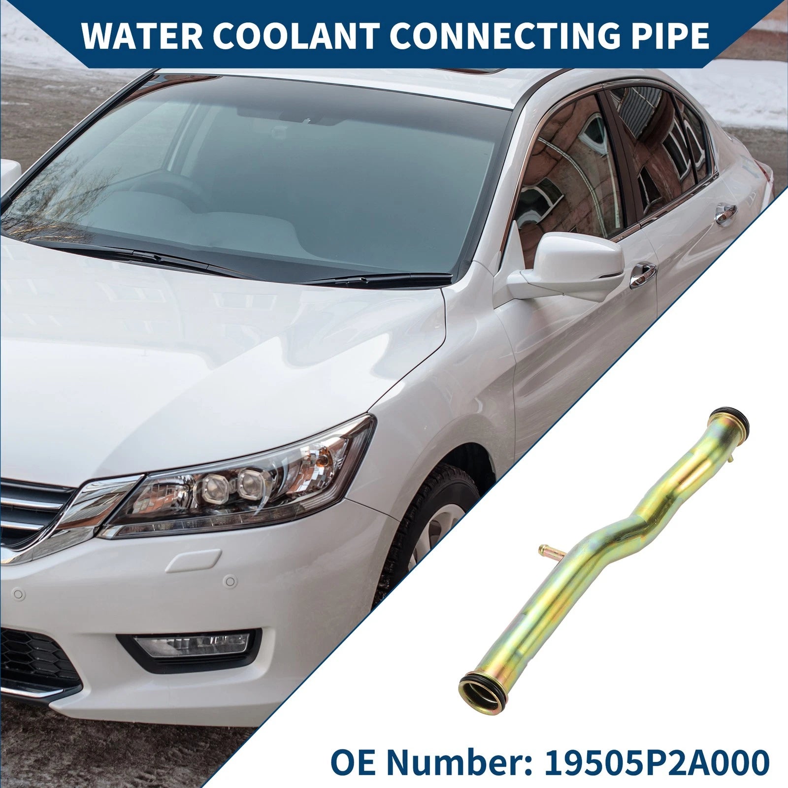 Water Coolant Connecting Pipe for Honda Civic 1.6L (1996–2000) No. 19505P2A000