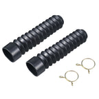 2X Front Fork Boots Gators Dust Cover for Honda ATC250R ATC200 ATC200S ATC185S