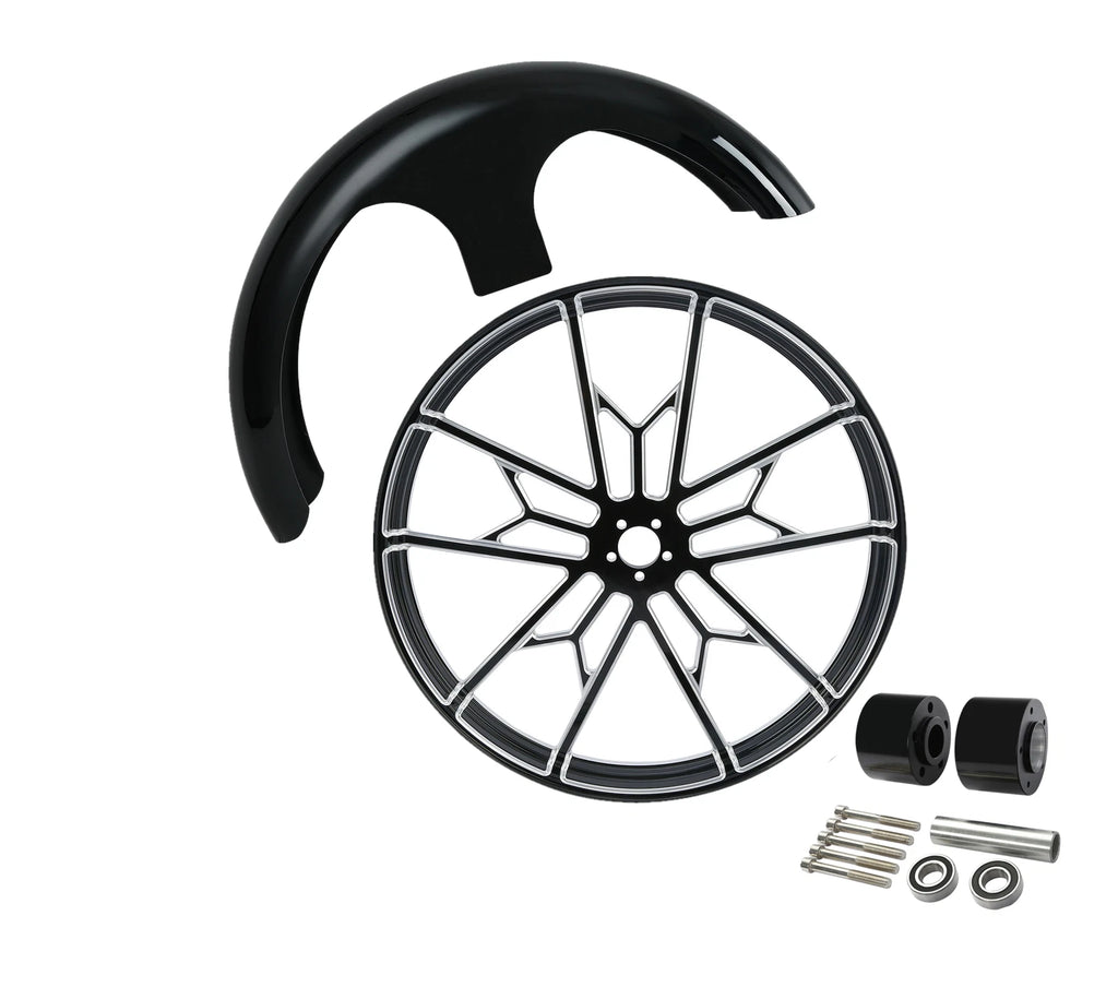 30" Front Wheel Rim & Fender for Harley Electra Glide (2008–Present)