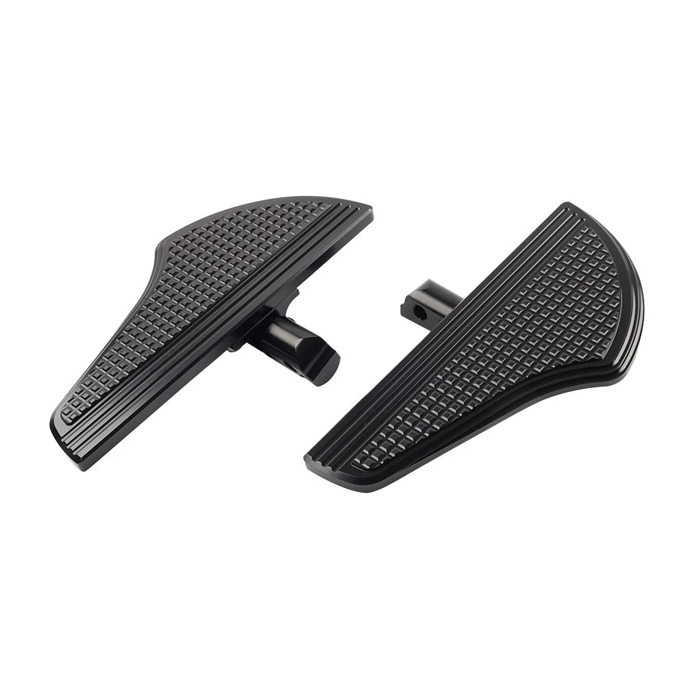 Rear Floorboards Foot Pegs for Harley Softail Street Fat Bob FXLR (2018–2023) Black