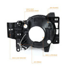 Front Bumper License Plate Mounting Bracket for Kia Forte (2022–2024)