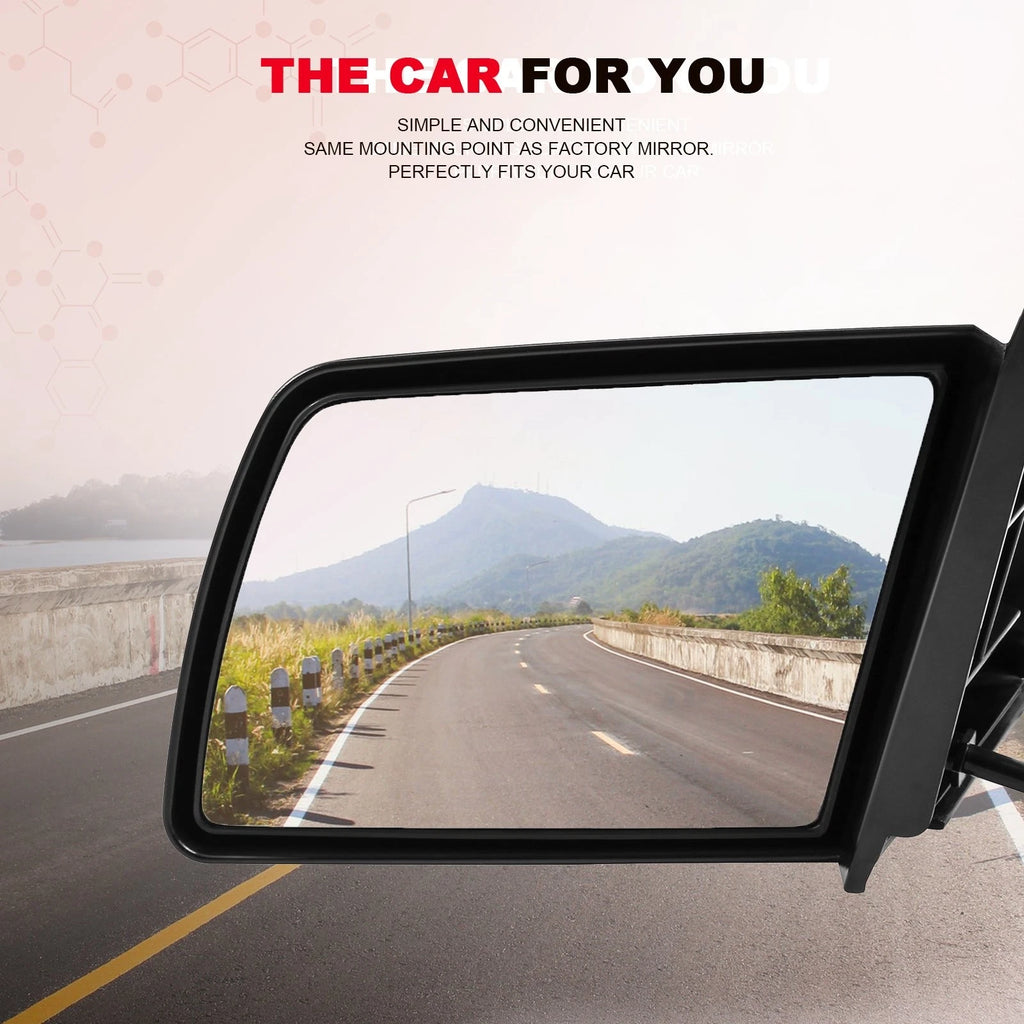 Side Mirrors Pair for GMC Chevy Pickup Truck (1988–1998)