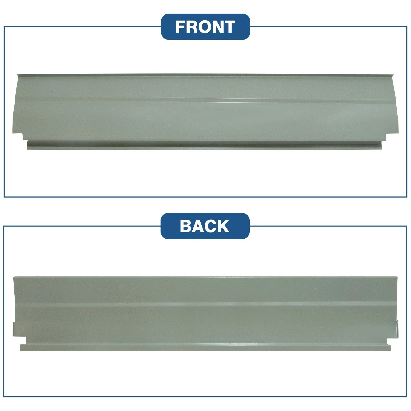 Pair Rocker Panels for Ford Fusion (2006–2012) Left + Right Side