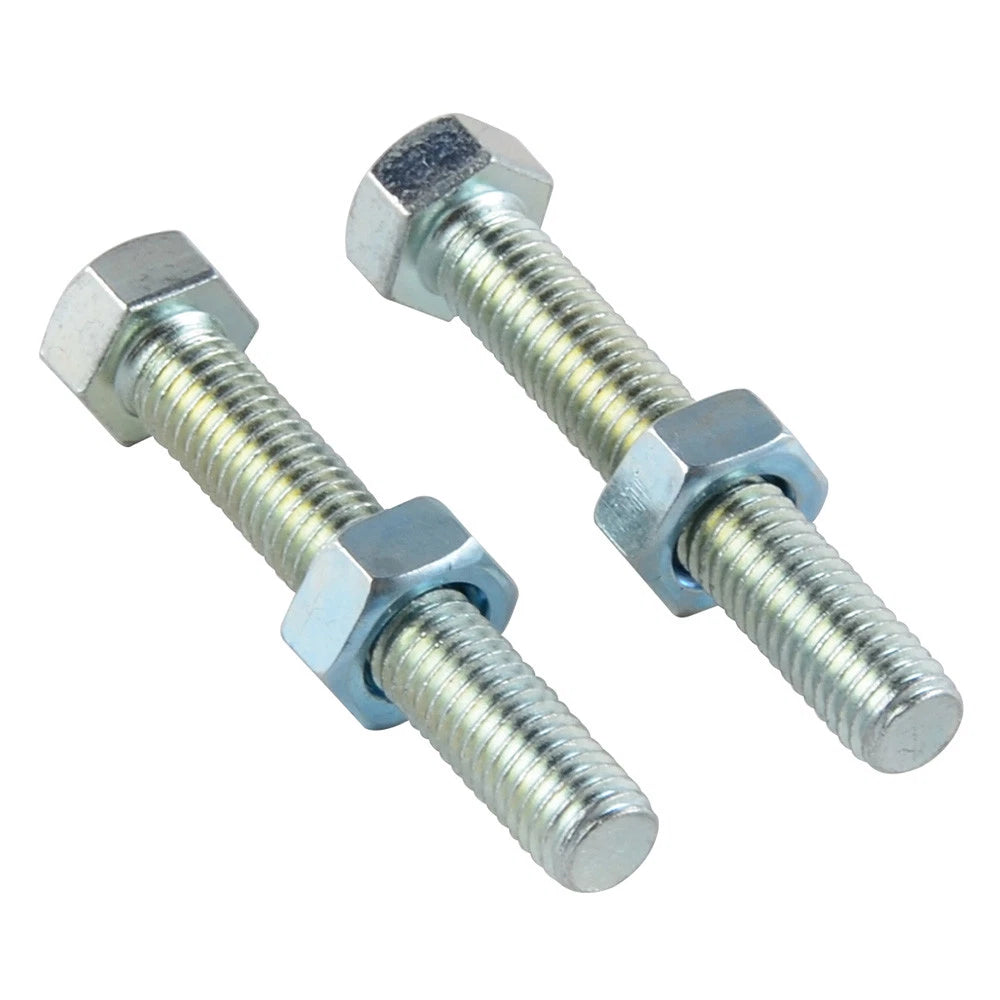 M8x50 Rear Chain Adjuster Bolts for Kawasaki KX KX85 (2001–2018) KX125 KX250 (1988–2008)