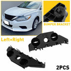 Pair Front Bumper Retainer Brackets for Nissan Altima (2016–2018)