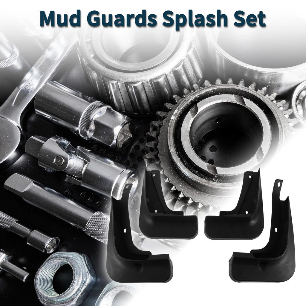 Set of 4 Mud Flaps Splash Guards for Volkswagen ID.6 (2021–2023)
