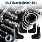 Set of 4 Mud Flaps Splash Guards for Volkswagen ID.6 (2021–2023)