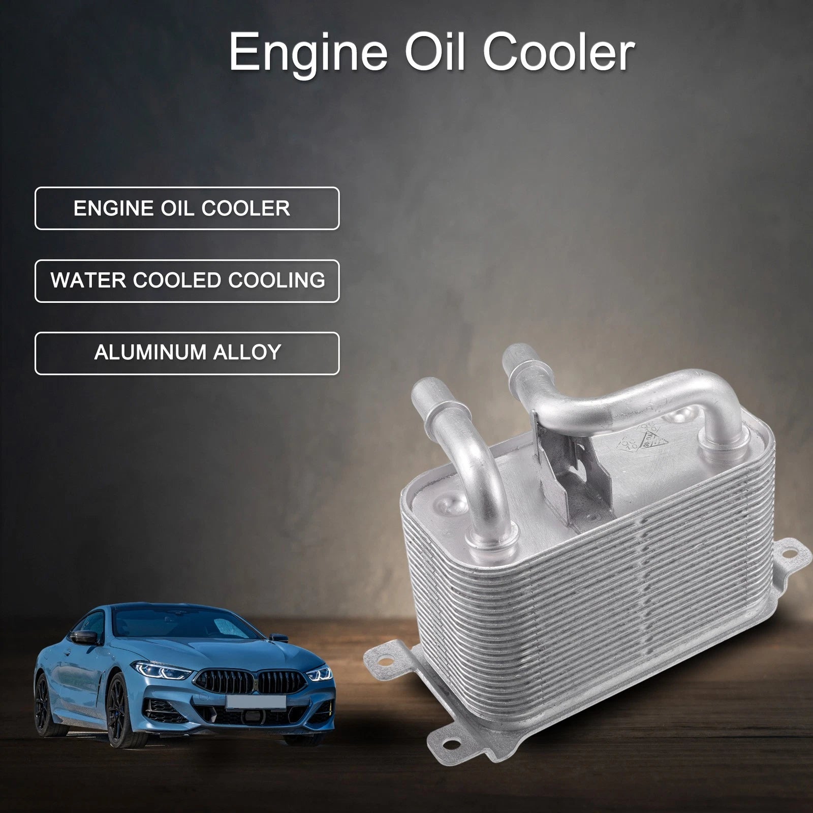 Engine Oil Cooler with Seals for BMW 535i (2008–2010) No. 17117534896