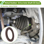 Rear Drive Axle Shaft Oil Seal for Toyota Yaris (2016–2018) No. 9031175016