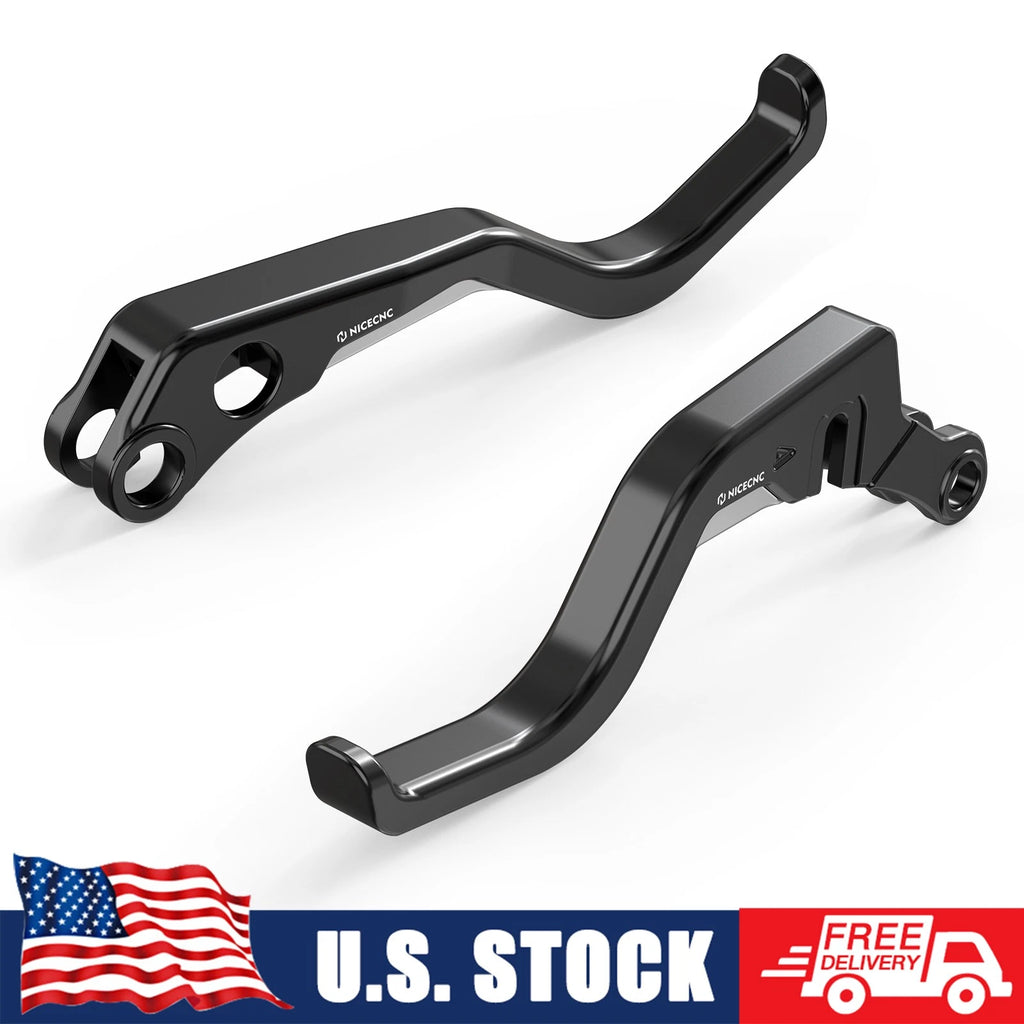 2X Short Clutch Brake Levers for Harley Nightster RH975 (2022–2024)