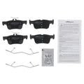Set of Rear Ceramic Brake Pads for Ford Police Responder Hybrid (2019–2020)
