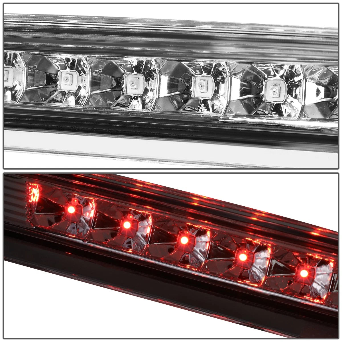 LED Third Brake Light for Chevy Equinox (2010–2017) - Chrome Housing