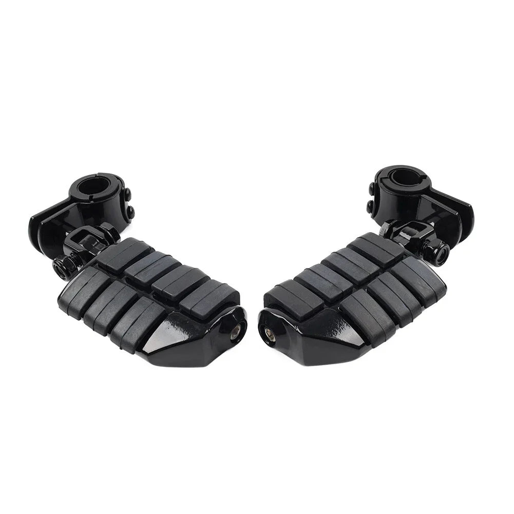1-1/4" Universal Motor Footpegs Highway Pegs for Harley & Honda